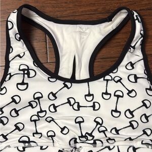 Equestrian sports bra